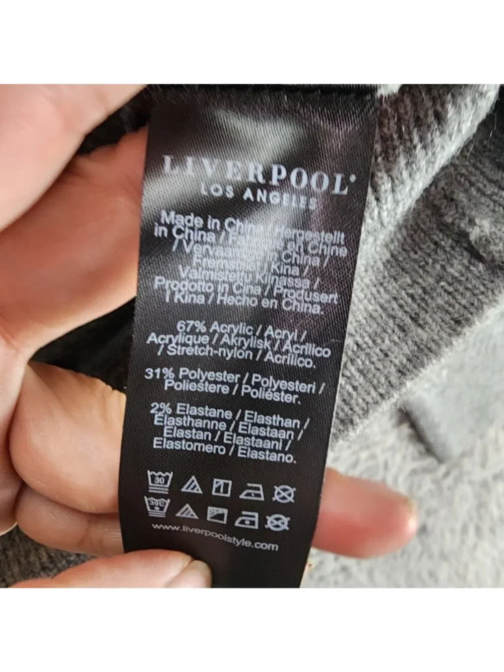 Liverpool size mens